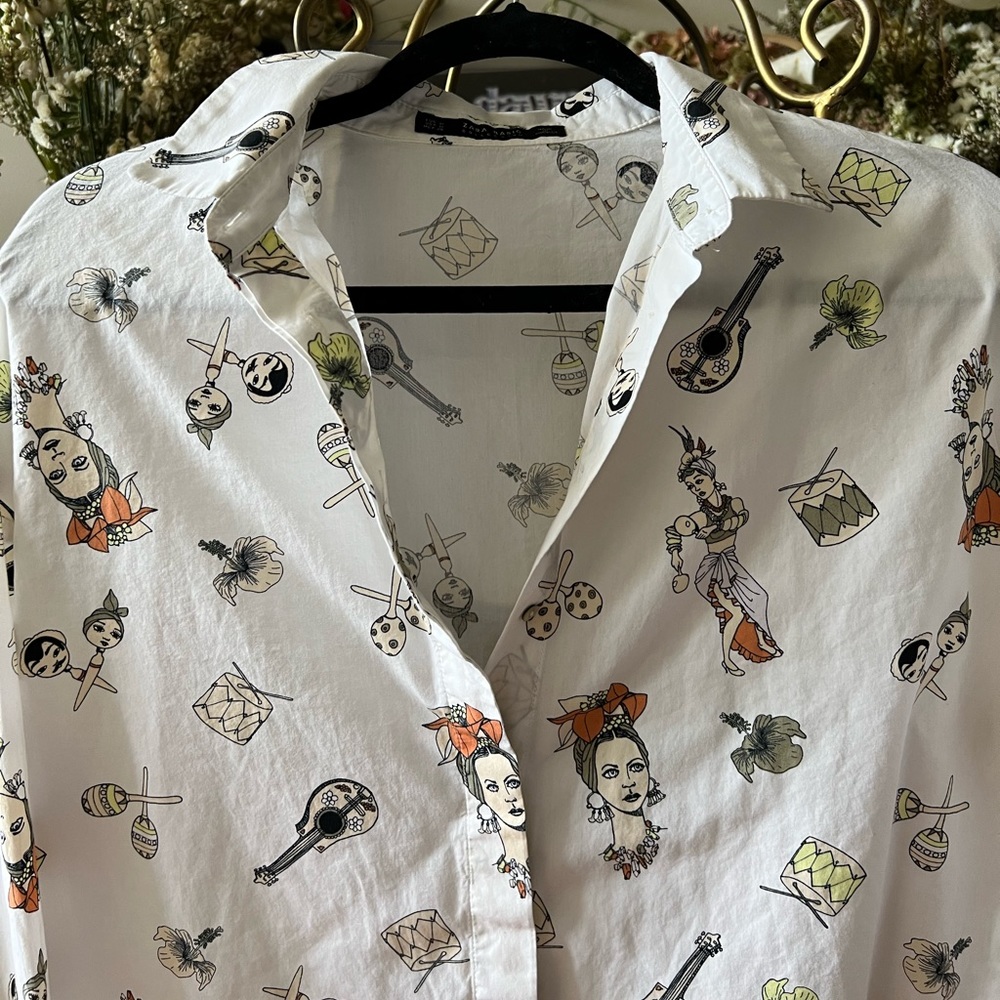 Zara Basics All Over Print - image 4